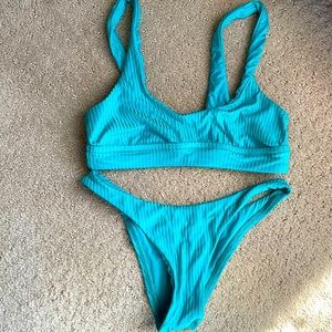 vitamin a swim aqua sienna/california bikini set!